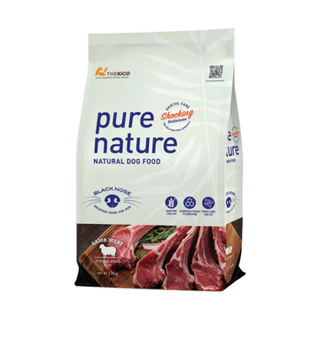 Pure Nature Беззерновой полноценный сухой корм Марка «Pure Nature» Ягненок со сладким картофелем для собак 1,2 кг(200г х 6упаковок)