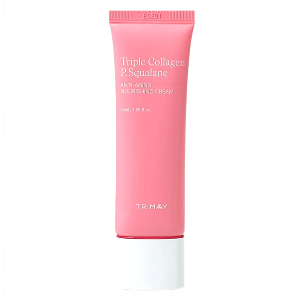 Питательный антивозрастной крем Trimay Triple Collagen P.Squalane Anti-Aging Nourishing Cream
