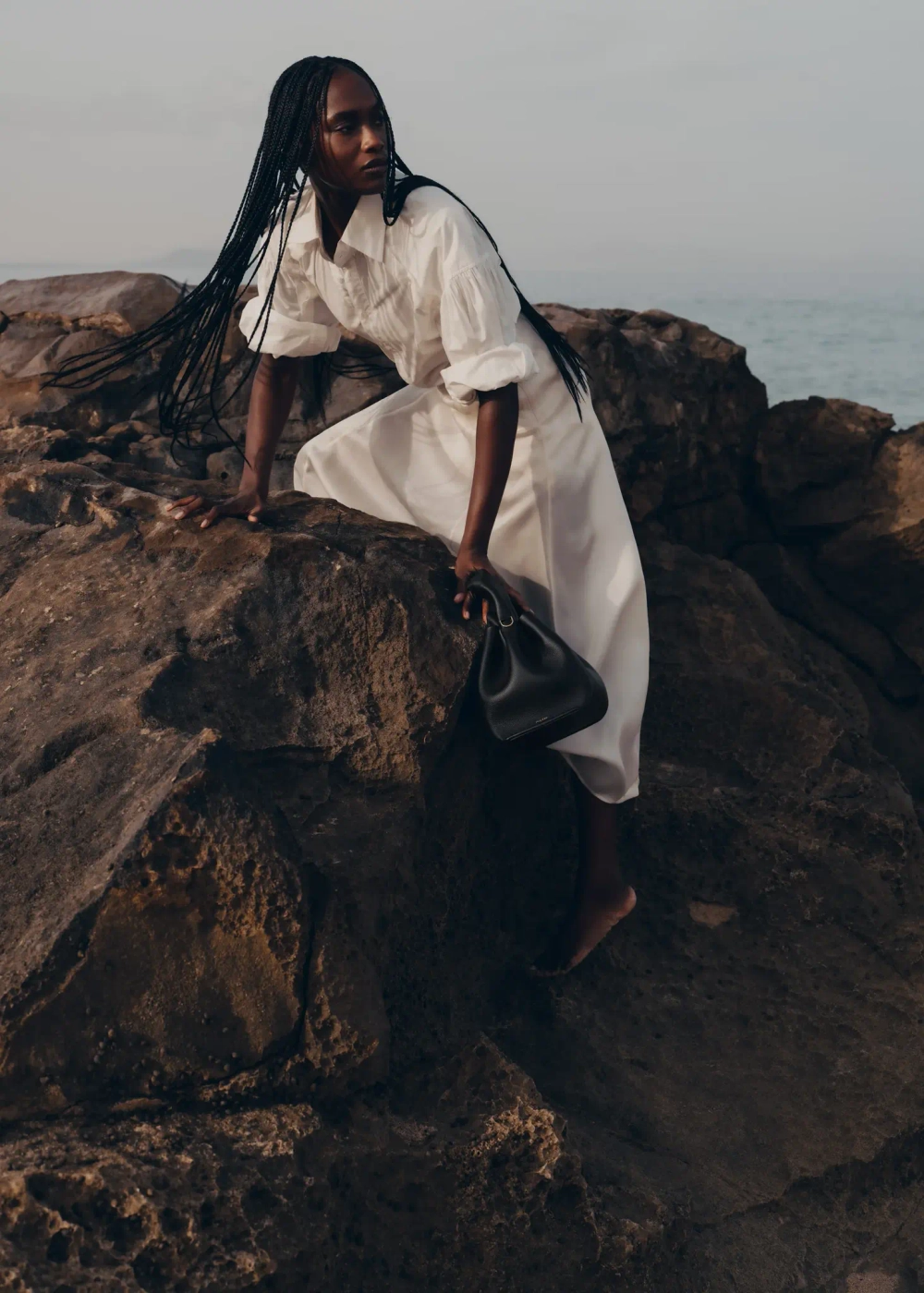 POLENE СУМКА NUMERO NEUF, ЧЕРНЫЙ