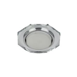 DK 81 SL Светильник ЭРА под лампу Gx53, 220V,13W, зеркальный | Встраиваемые светильники Для ламп GX53