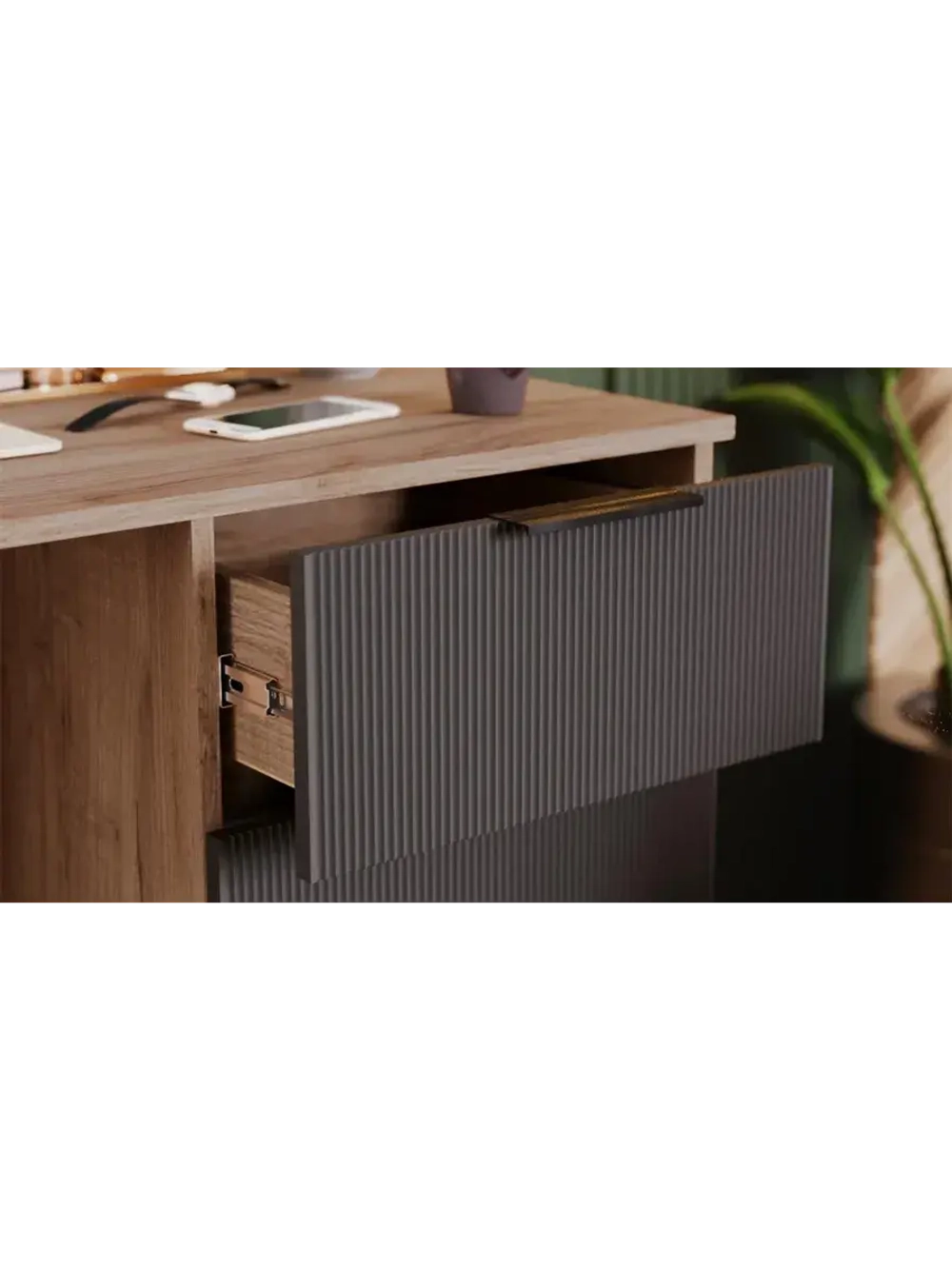 Стол письменный Холст Вулкан 110,2х50х75 см