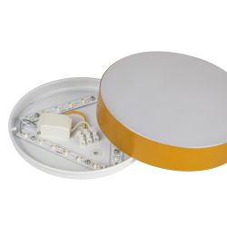 Светильник потолочный светодиодный ЭРА Классик без ДУ Relict 22 SPB-6-20 4К MG 20W 4000K Золото