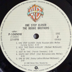 Виниловая пластинка The Doobie Brothers ‎– One Step Closer LP