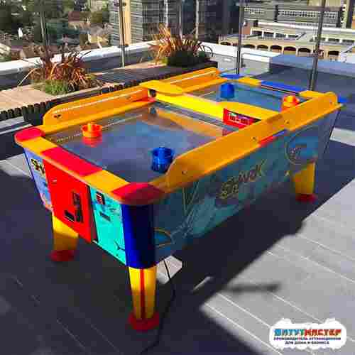 Большой аэрохоккей «Шторм» для игровой зоны, 199×107×82 см