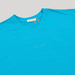 LS T-Shirt LOGO Blue Jewel