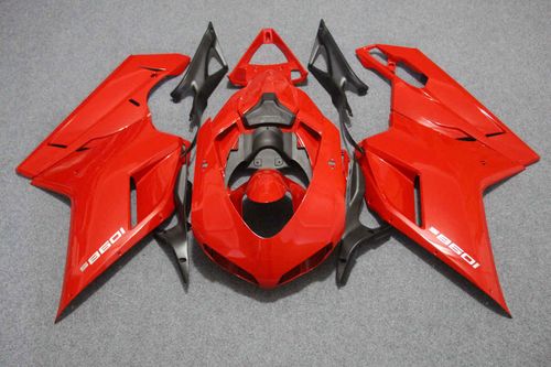 Комплект пластика для мотоцикла Ducati 848 1098 1198  Красный COLOR+