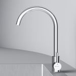 Смеситель для кухни с С-изливом, хром AM.PM X-Joy S F85B07100