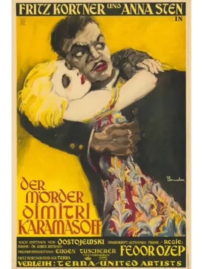 Убийца Дмитрий Карамазов (1931) (DVD-R)