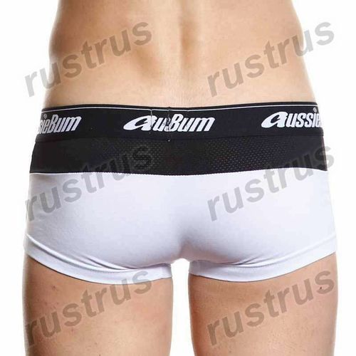 Мужские трусы хипсы белые Aussiebum