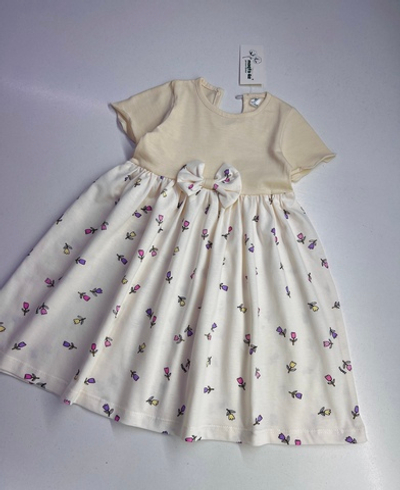 Весенний цветок - платье для девочек 2 200 тг./шт. (оптом - цена за 5 размеров)