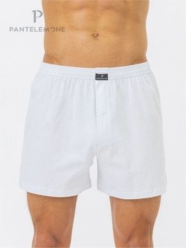 Трусы мужские семейные для больших мужчин Pantelemone PMBB-039, белый
