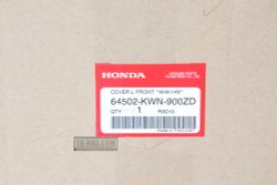 64502-KWN-902ZD. COVER, L. FR. *NHA14M*, Silver. Honda PCX.  (NHA14M SEAL SILVER METALLIC)