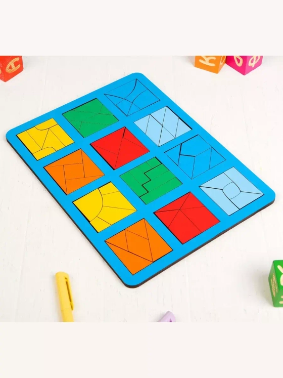 Сложи квадрат по методике Никитина уровень 3 макси МИКС