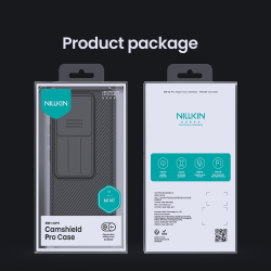 Усиленный чехол с сдвижной шторкой для камеры от Nillkin для Xiaomi 14T, серия CamShield Pro Case
