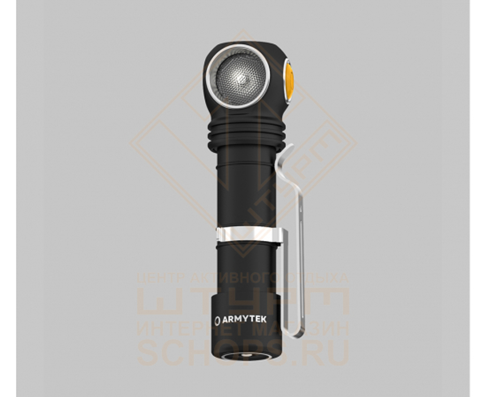 Фонарь налобный Armytek Wizard C2 Pro Magnet USB, Холодный