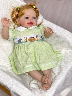 Кукла Реборн мягконабивная 60см (FA-967)