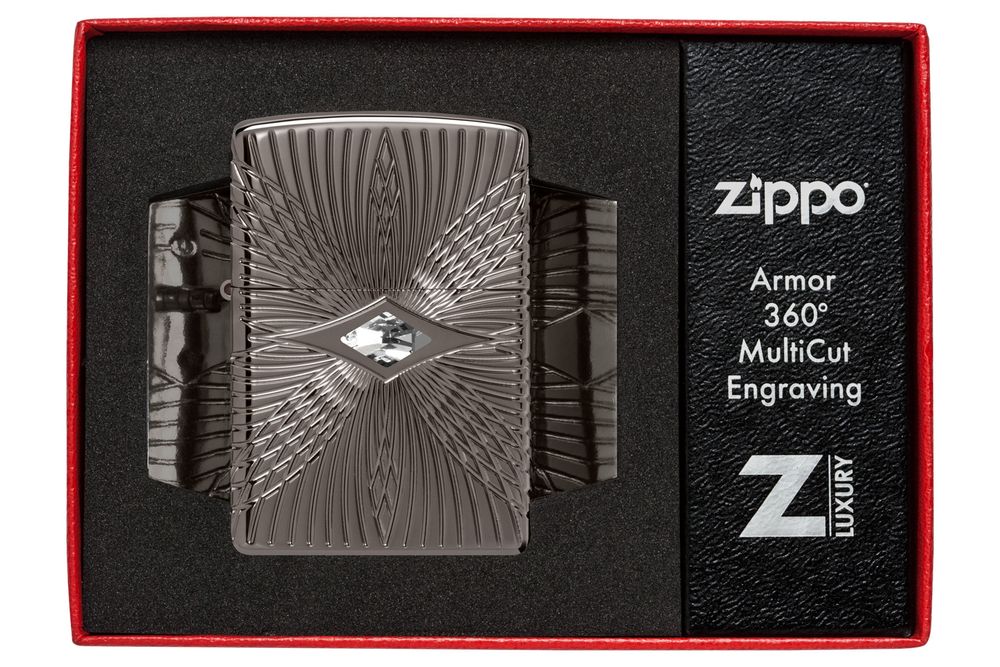 Зажигалка Zippo Armor с покрытием Black Ice (49291) 6