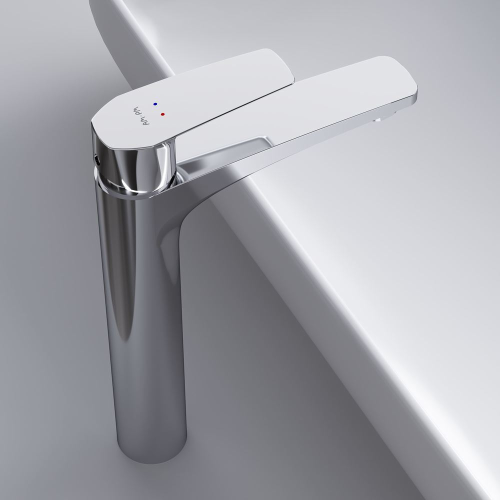 Смеситель для раковины, высокий, с донным клапаном AM.PM Gem F90E92200