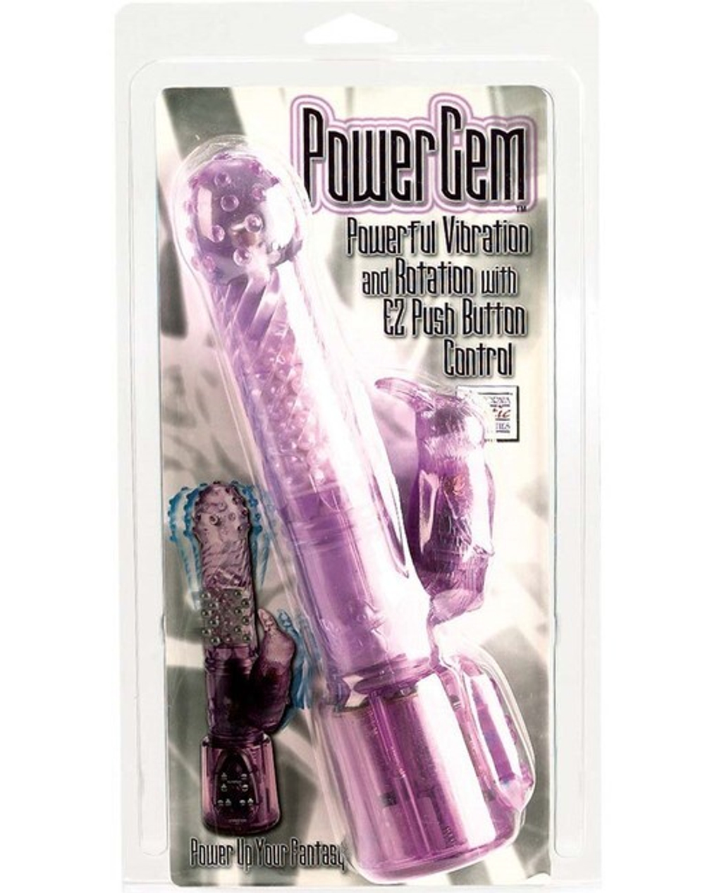 Вибромассажер PowerGem (Цвет: фиолетовый)