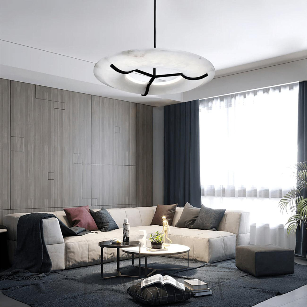 Ceiling design lamp Anneau by Studio Eric Schmitt