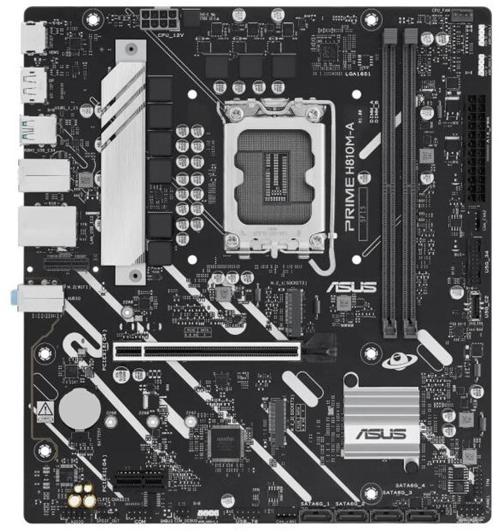 Материнская плата mATX ASUS PRIME H810M-A-CSM