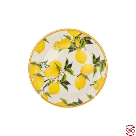 Набор тарелок Toygar Lemon White 25 см (6 шт)