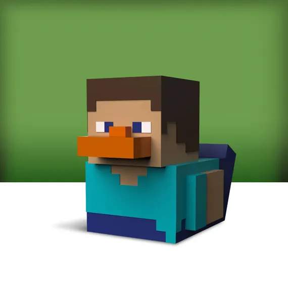 Фигурка-утка Tubbz Minecraft Steve (Мини издание)