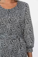 Платье Феличита (черное/лео) П14034-19М LT Collection