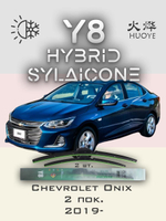 Щетки стеклоочистителя HUOYE Y8 600/400 мм на Chevrolet Onix | Hook/J-Hook
