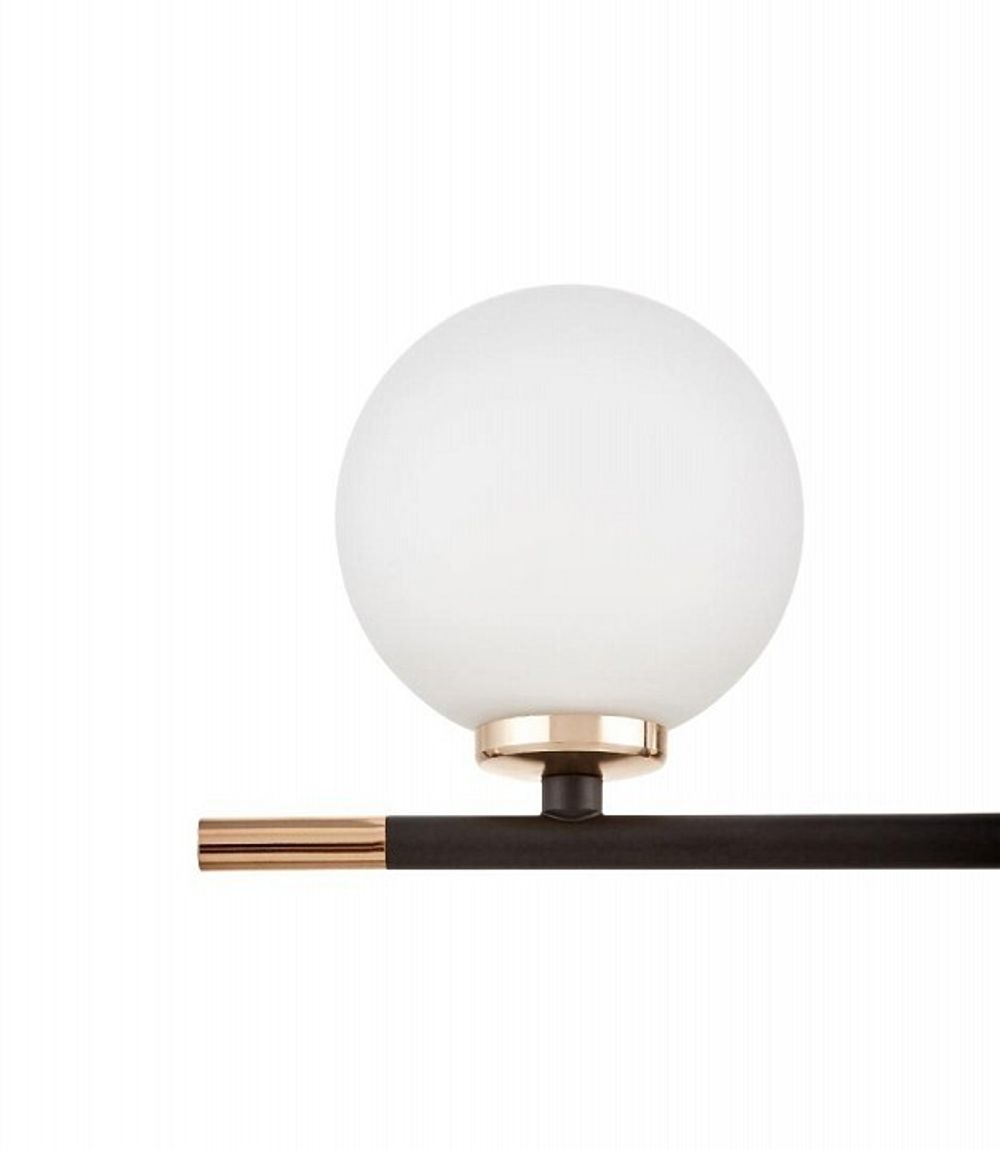 Бра LUMINA DECO Marsiada LDW 6033N-2 BK+FGD