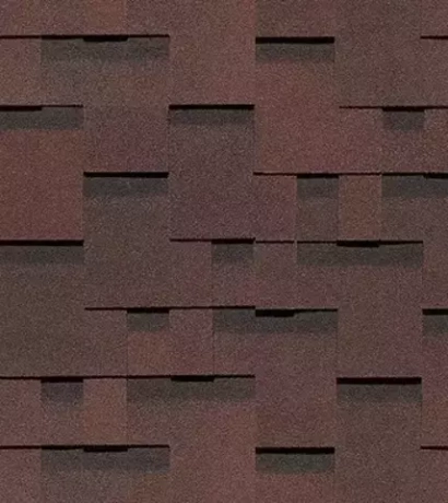 Гибкая черепица Docke PREMIUM Двухслойная "Генуя" Зрелый каштан 3м2