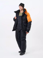 Костюм-поплавок TritonGear S&F Skif -40 (Таслан), Полукомбинезон, Черно-оранжевый