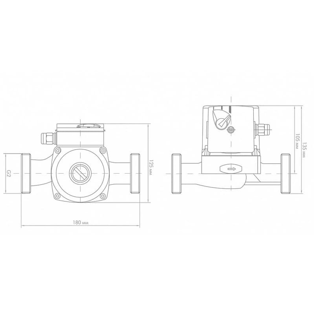 Насос циркуляц. Джилекс 32/4 (+н/г)
