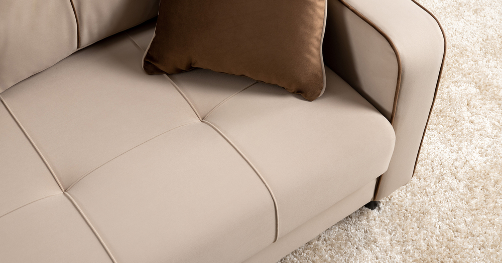 Диван кровать Черри, Бежевый