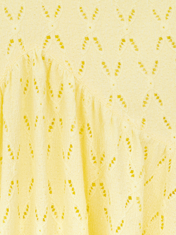 Платье макси трикотажное с воланом