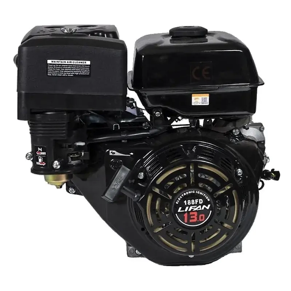 Lifan 188FD-V двигатель бензиновый (конусный вал 106 мм) 00-00000218