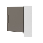 Щит распределительный 24 мод настенный FRAME, белый, с тониров. дверцей, с 4 шинами PEN DKC