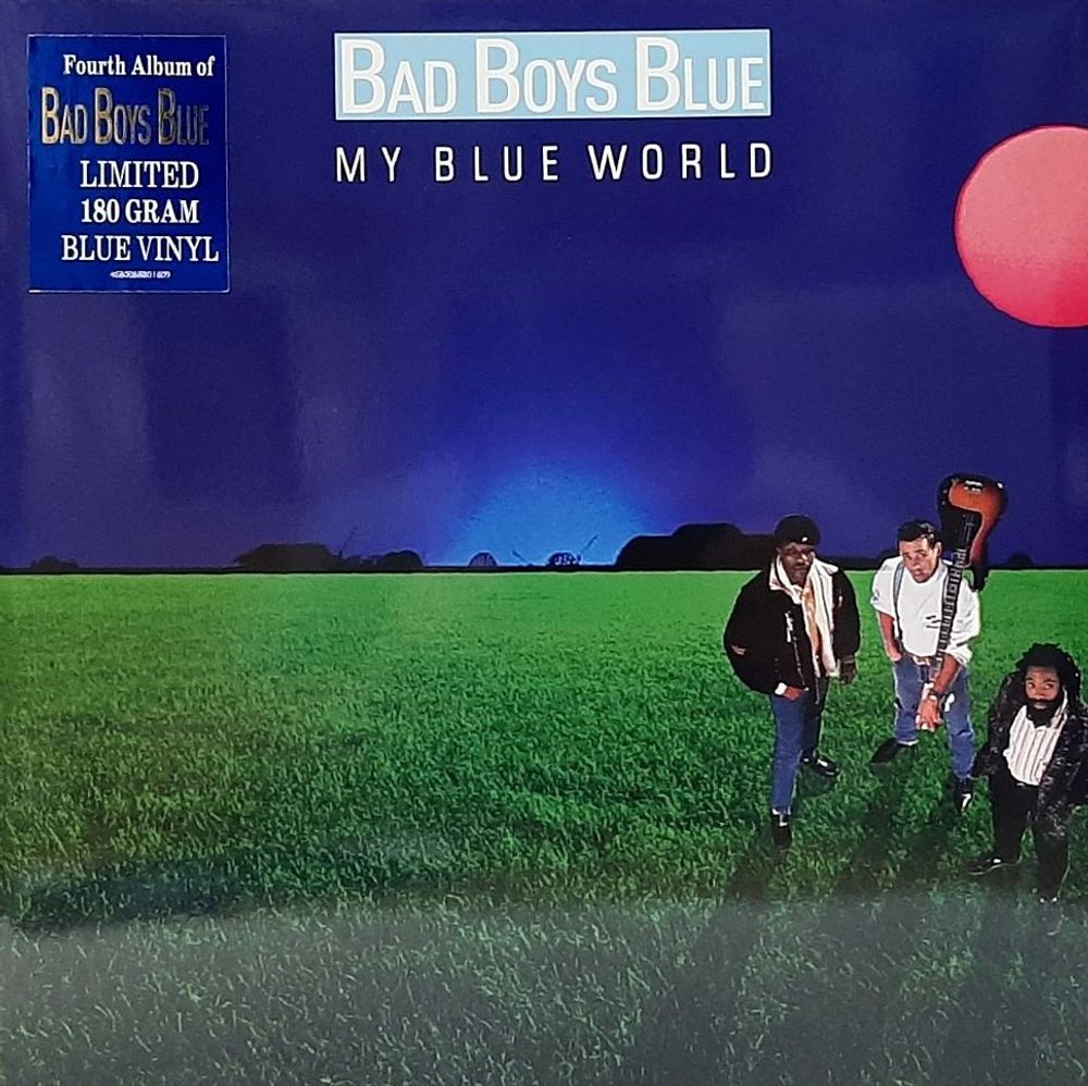 Bad Boys Blue - My Blue World (Blue Vinyl). Новая запечатанная виниловая пластинка + ПОДАРОК