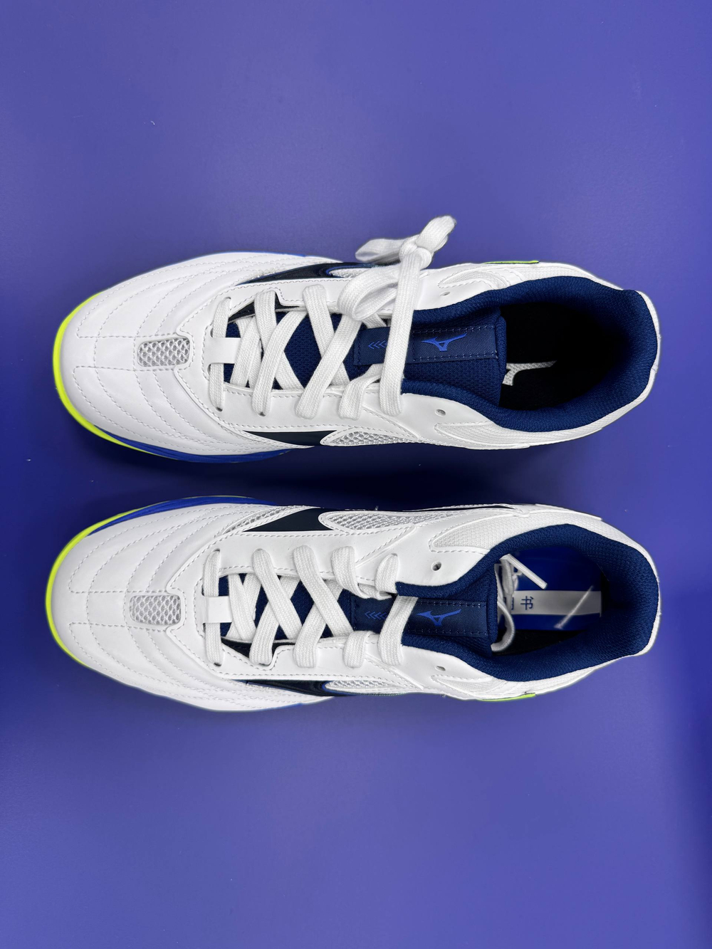 Mizuno Wave Drive 9 blue/acid green