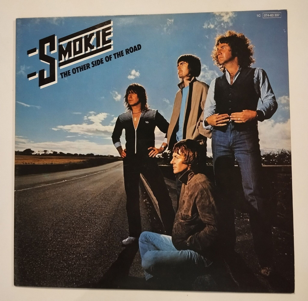 Винтажная виниловая пластинка LP Smokie The Other Side Of The Road (Germany 1979)