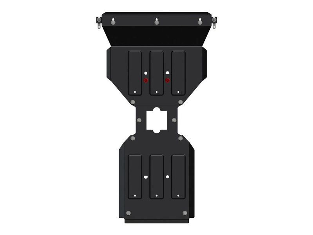 Защита картера и КПП Sheriff для Iveco Daily V 2010-2014 арт.36.2779