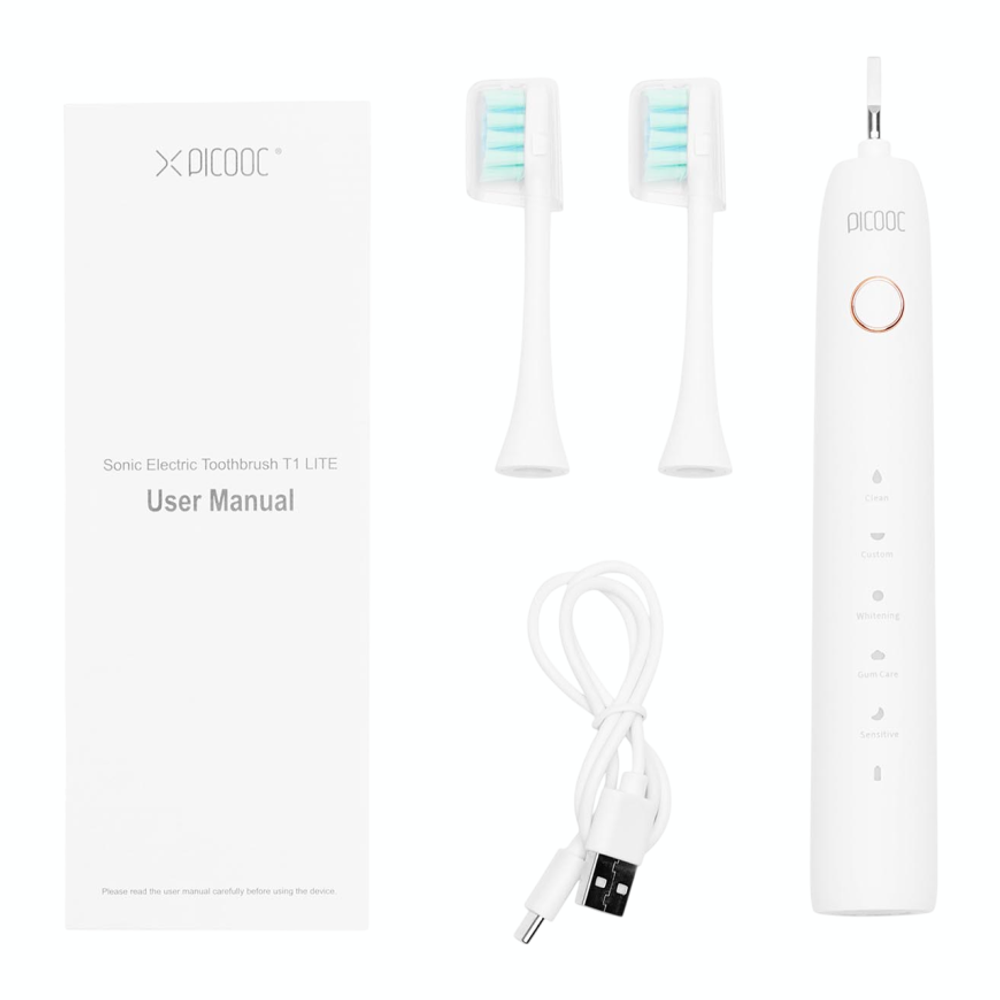 Звуковая электрическая зубная щётка PICOOC T1 Lite
