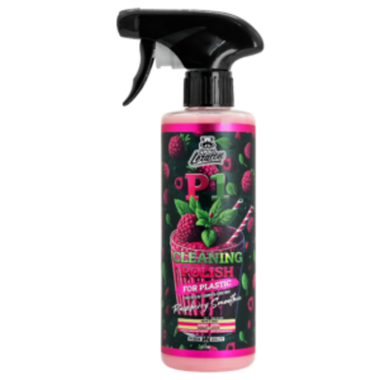 Leraton Очиститель-полироль пластика P1 RASPBERRY SMOOTHIE 473мл