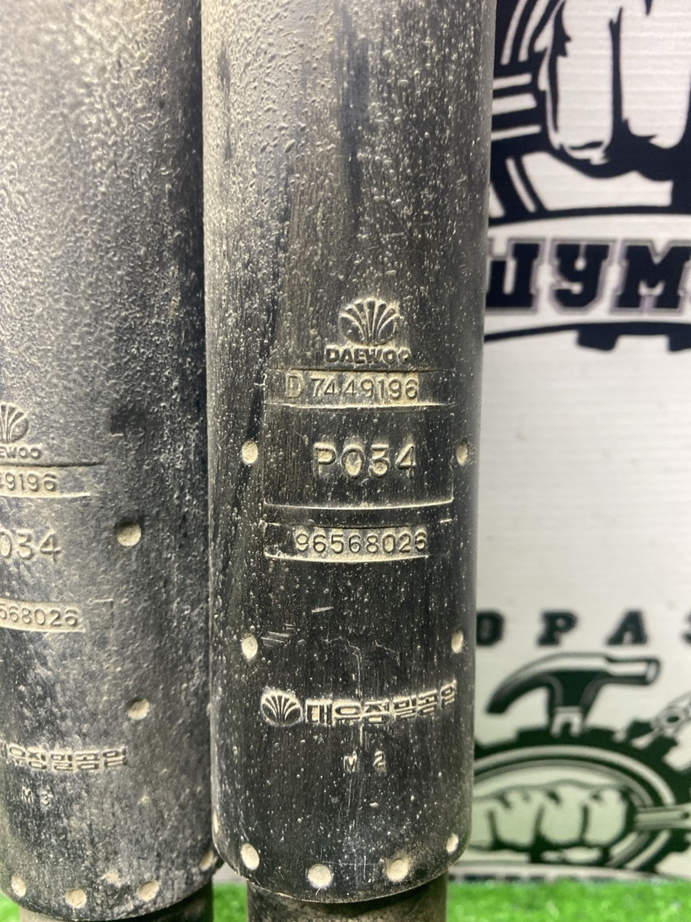 Амортизаторы задние пара Daewoo Matiz, I Рестай...