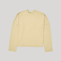 LS T-Shirt LOGO Oxford Tan