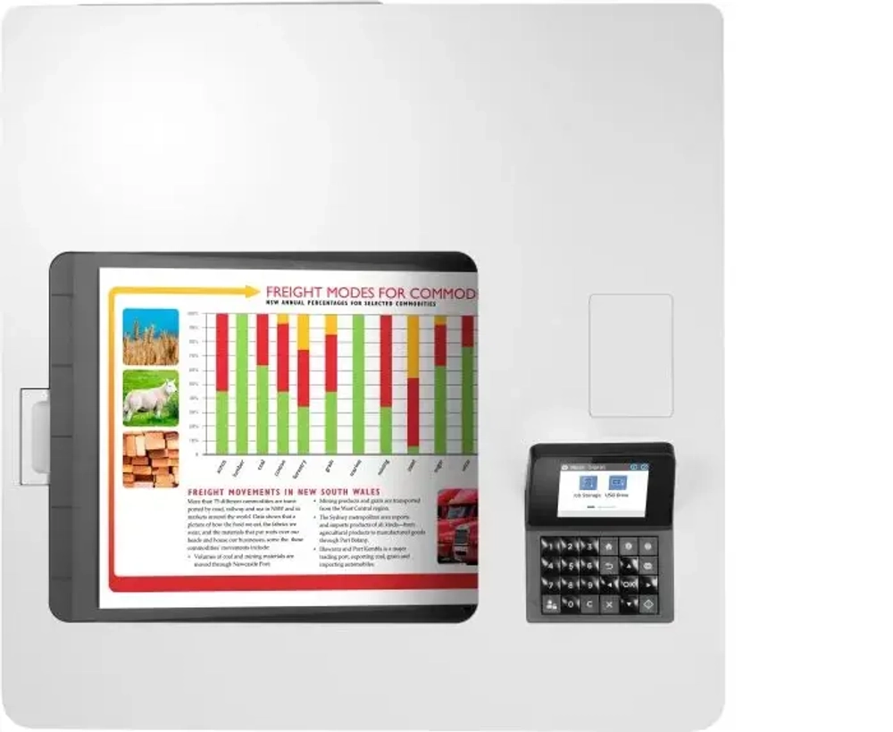 Принтер лазерный цветной HP Color LaserJet Enterprise M554dn