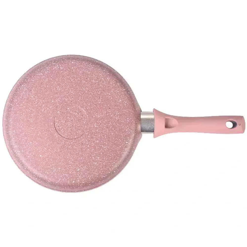 Сковорода блинная 220мм с ручкой, АП линия «Trendy style» (rose)