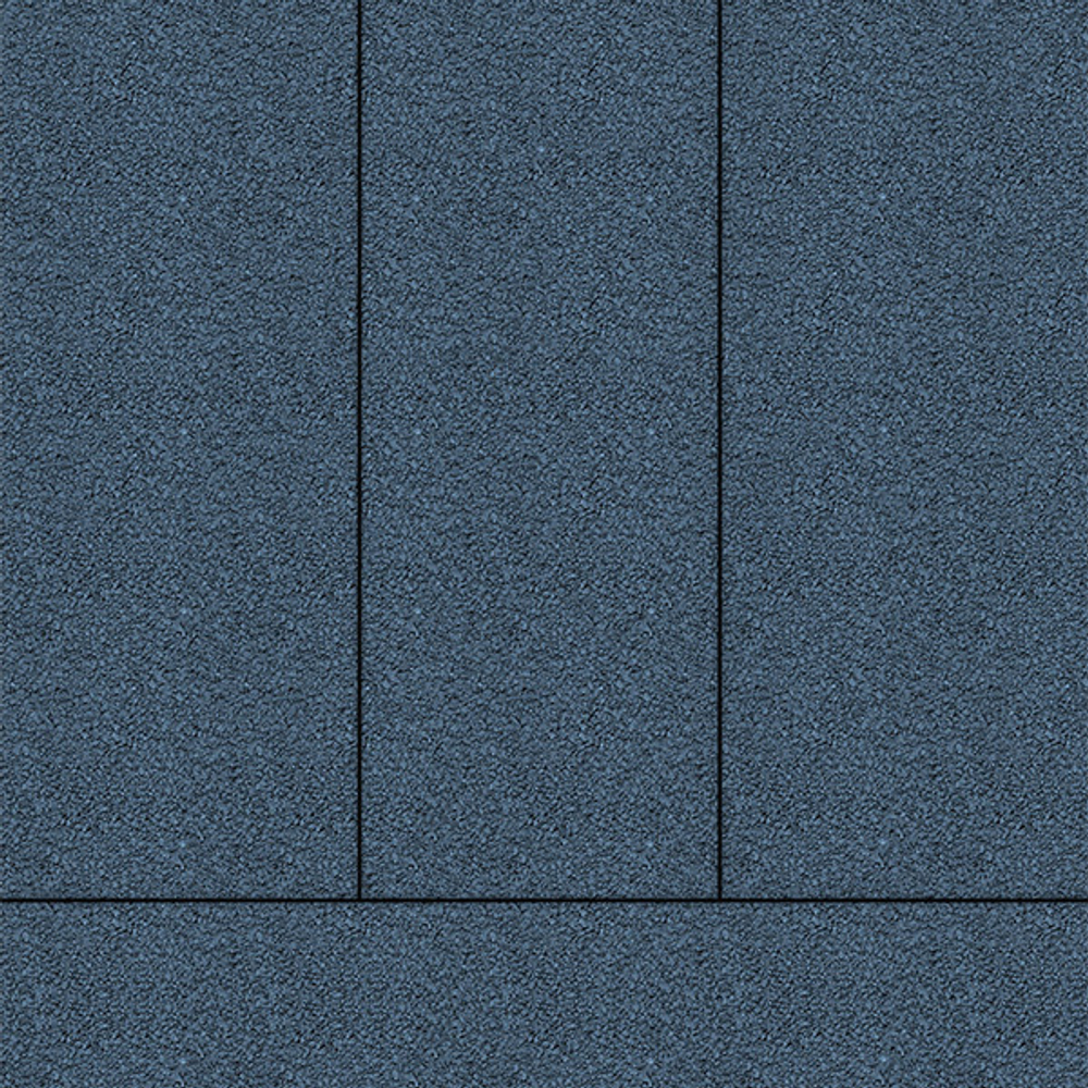 Тротуарная плитка ПРЯМОУГОЛЬНИК 900х300 мм - Гранит Синий