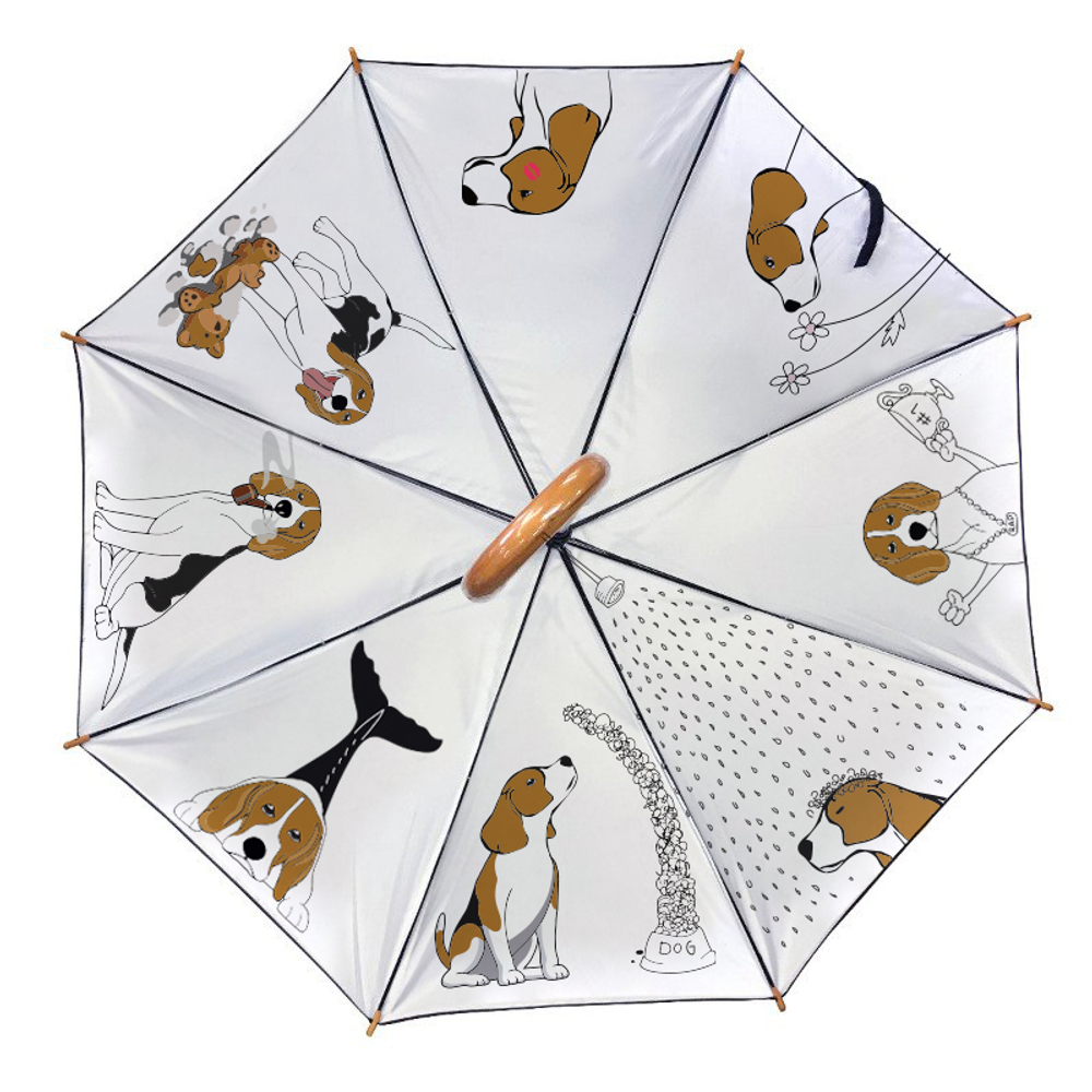 Зонт "Веселые бигли"