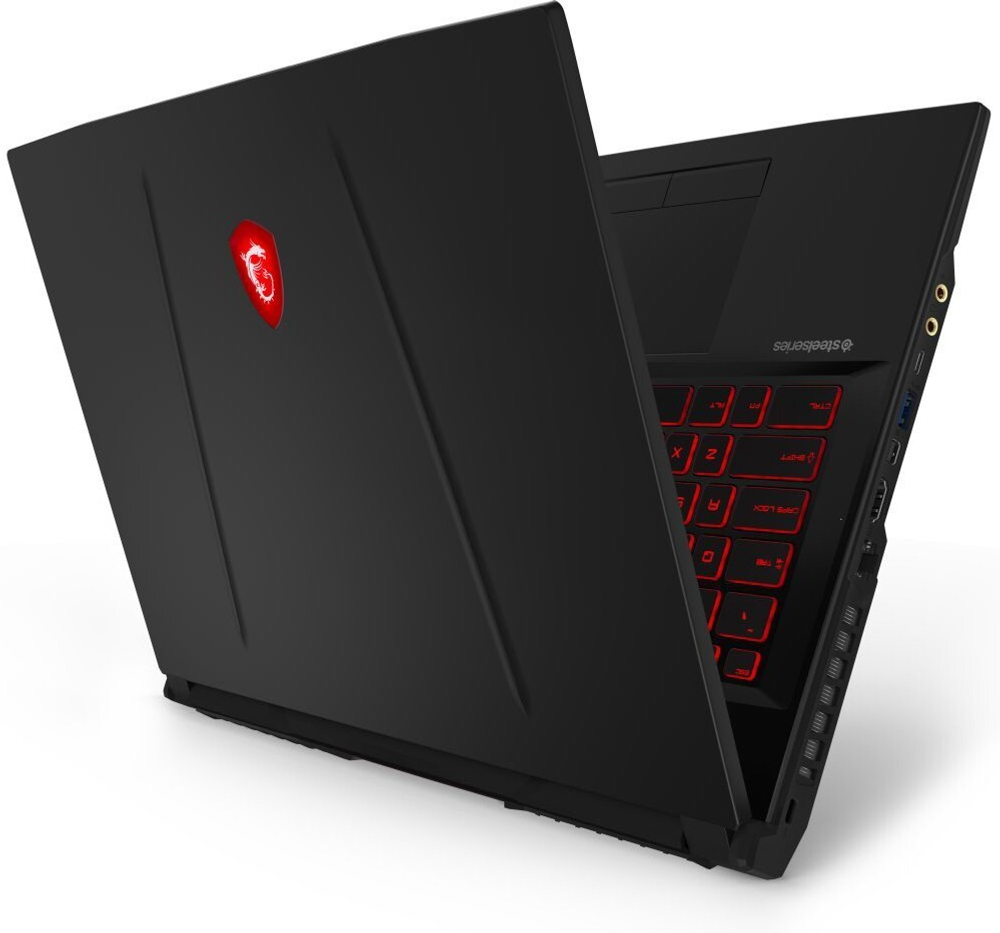 Ноутбук MSI GL75 Leopard 10SCXR-062XRU Core i5 10500H/8Gb/1Tb/NVIDIA GeForce GTX 1650 4Gb/17.3;/FHD (1920x1080)/Free DOS/black/WiFi/BT/Cam